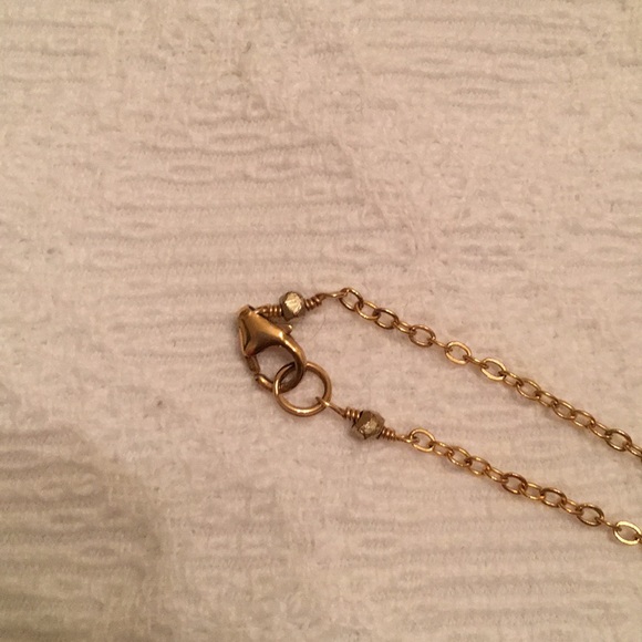 14/20 gold filled chain w/small cubic zirconium - Picture 3 of 3